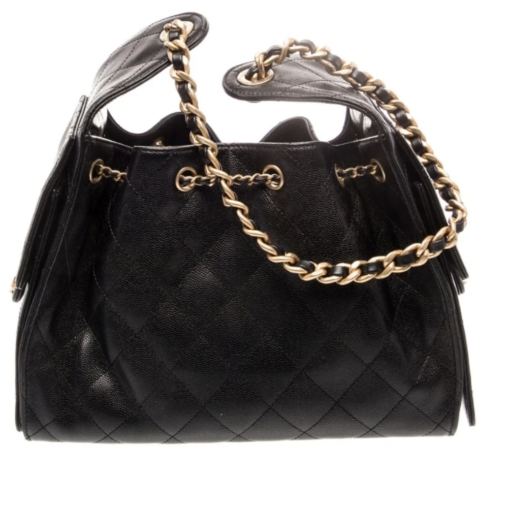 Chanel Hobo Handbag Spring/Summer 2025 Collection by Virginie Viard Black - Picture 3 of 6